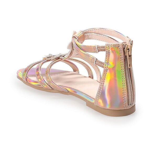 SO Tangelo girls' gladiator sandals size 3 big kids - Picture 3 of 8